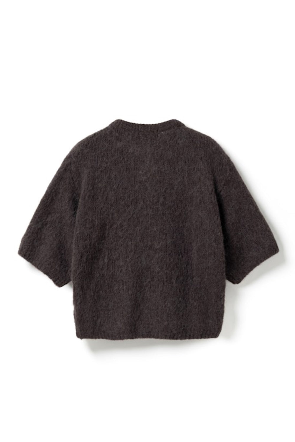 N-Kae Ss Knit Cardigan - Chocolate