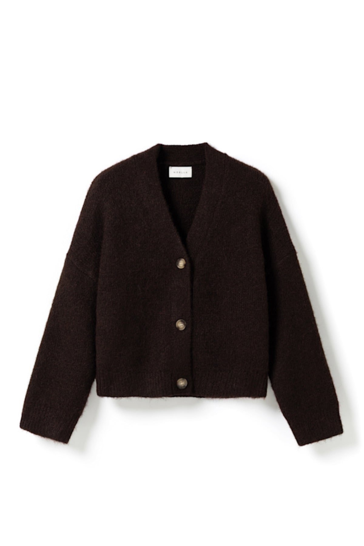 N-Laiana Knit Cardigan - Chocolate
