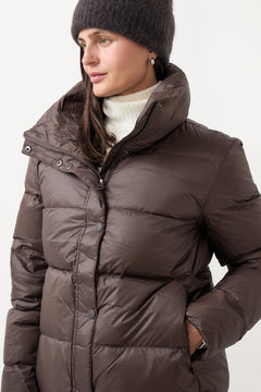 Indie Down Jacket - Dark Brown