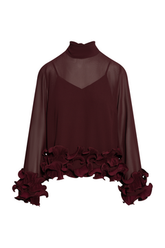 N-Latanietta Blouse - Winetasting