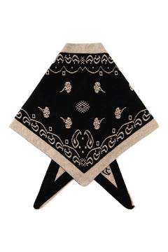 N-Neomi Scarf - Sand Black Mix