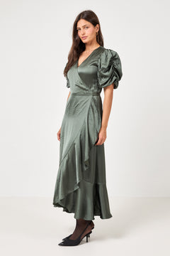 Sinda Dress - Dark Green