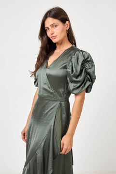 Sinda Dress - Dark Green