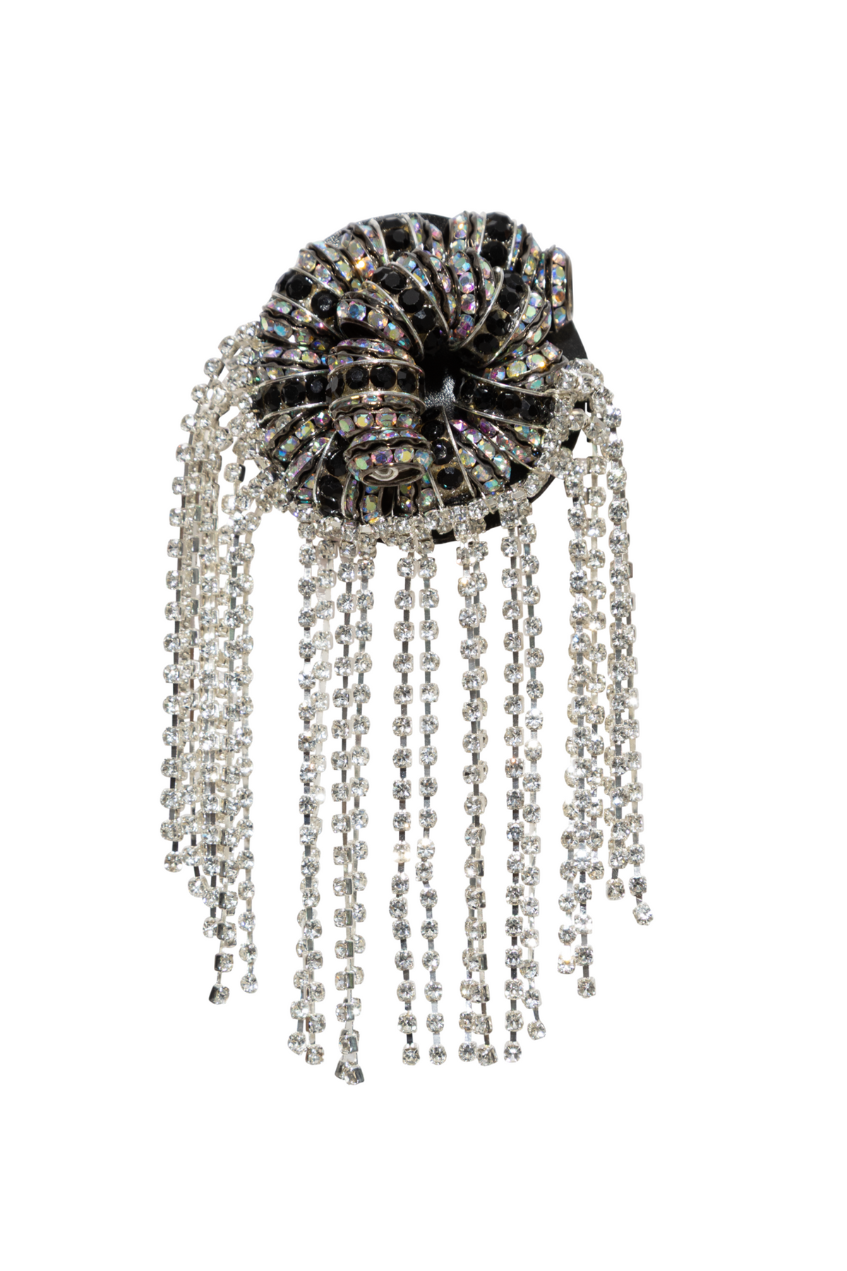 Lumaca Brooch - Onyx