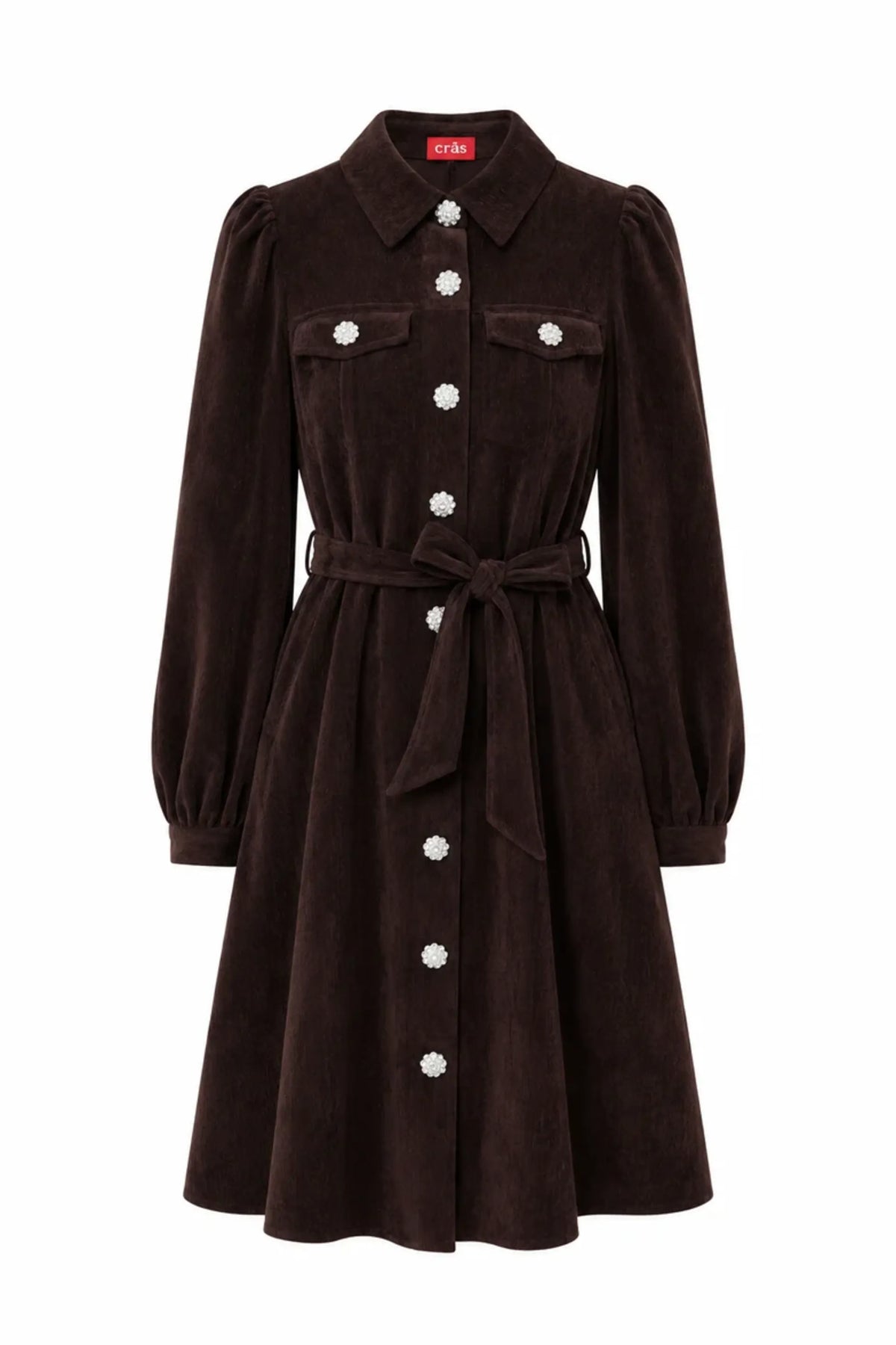 Celinecras Dress - Java Brown
