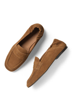 Robin - Cognac Suede / Shearling