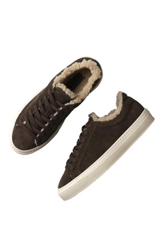 Kit - Brown Suede / Shearling