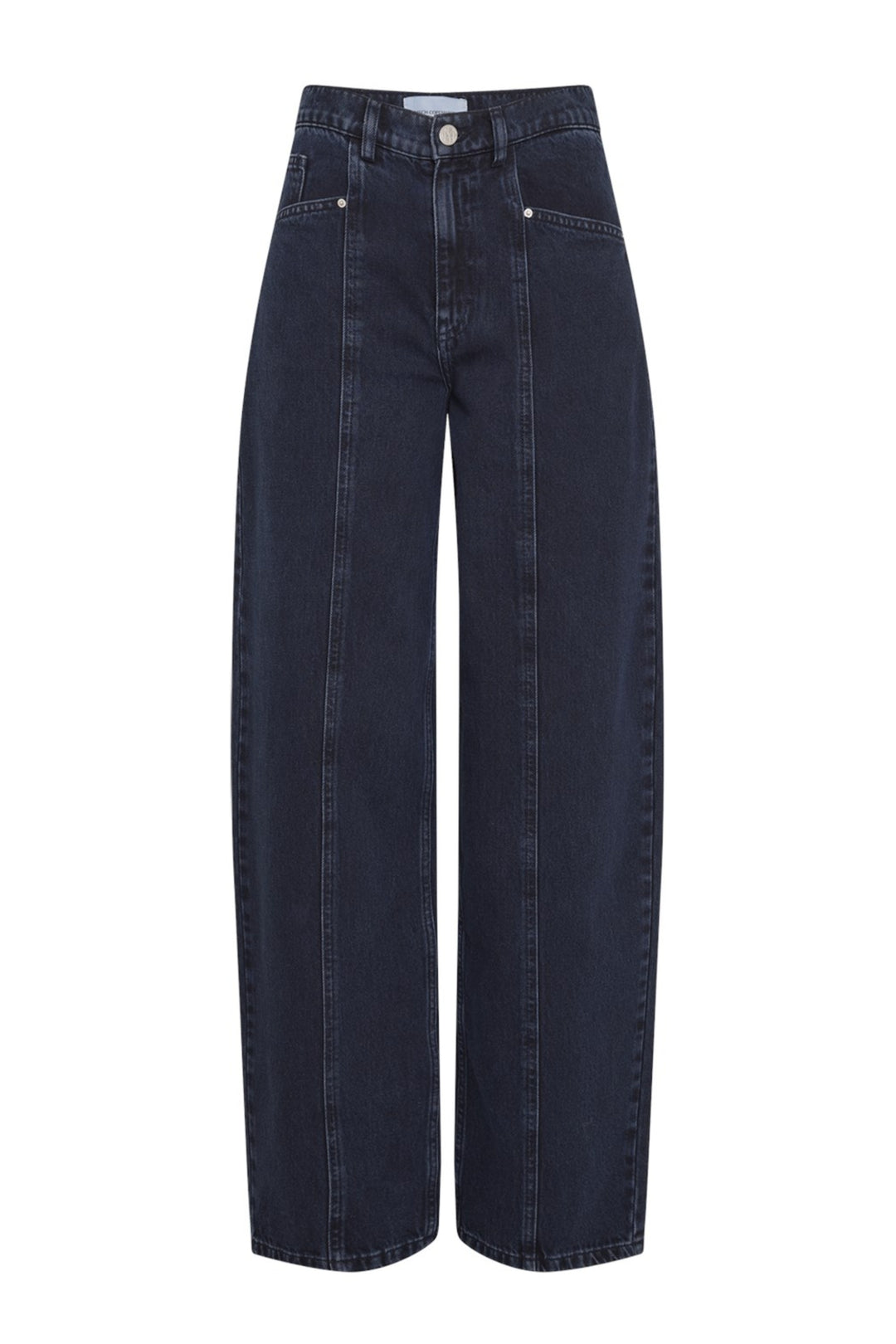 Utta Evi Hw Tapered Jeans - Blue Black Wash