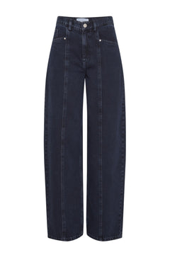 Utta Evi Hw Tapered Jeans - Blue Black Wash