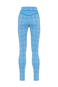 Rose High Waist Base Layer Pants - Ocean