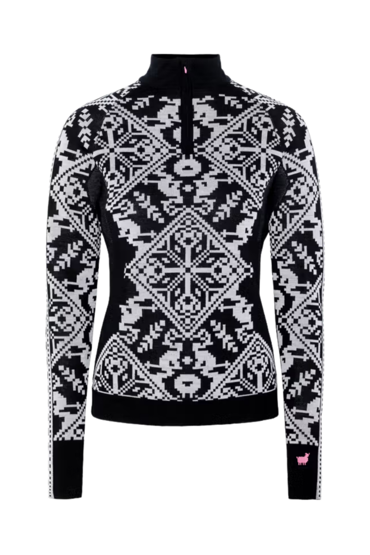 Saga Half Zip - Black