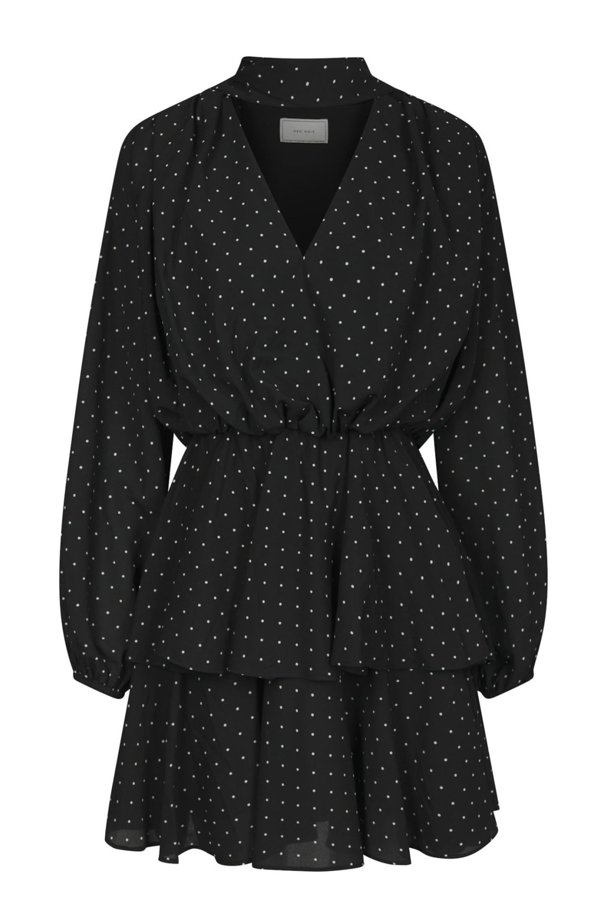 Nielle Dot Dress - Black