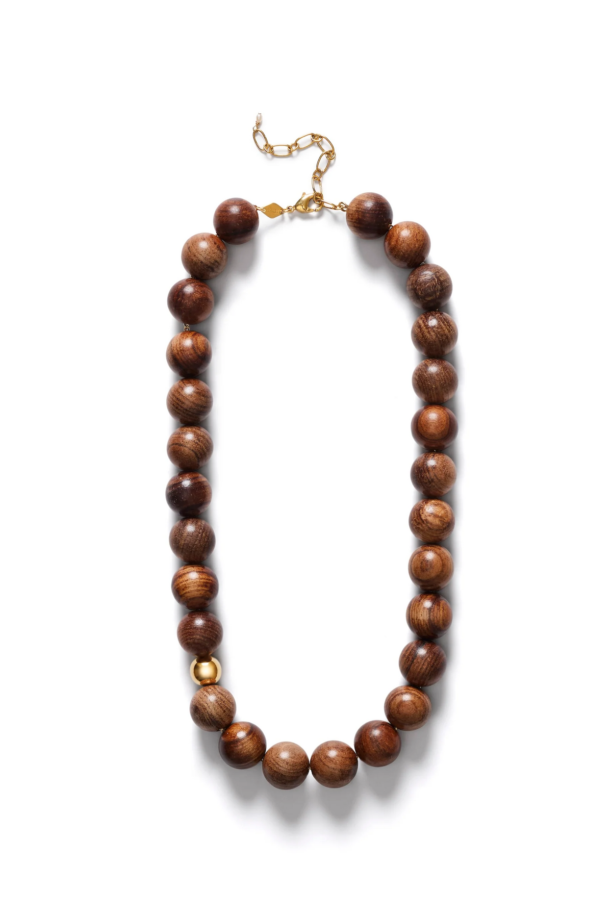 Woody Necklace - Hot Chocolate