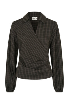 Gerrida-M - Black Brown Check