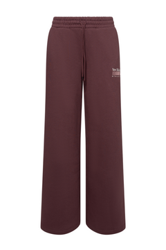Trackside Fleece Pant - Cherry Leather