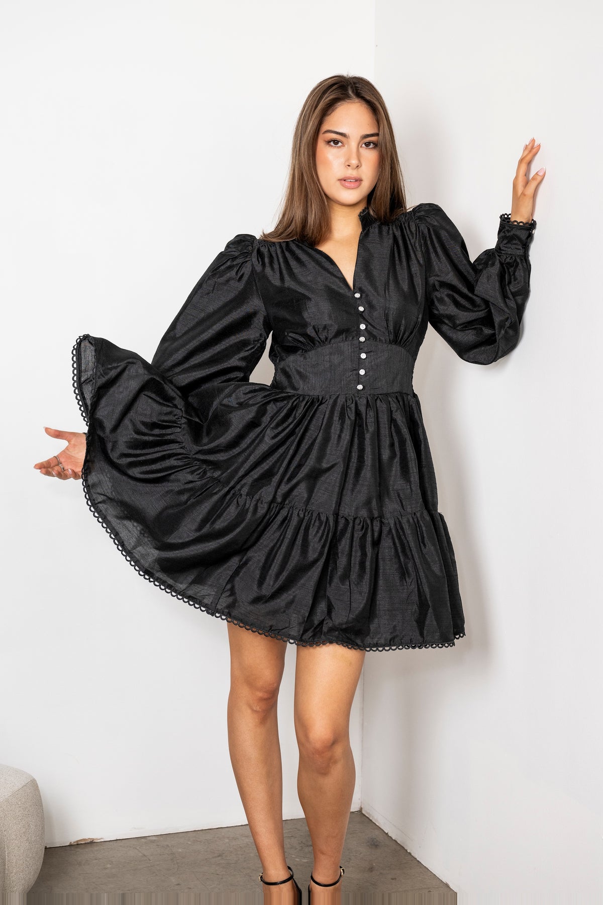 Primrose Dress - Evening Black
