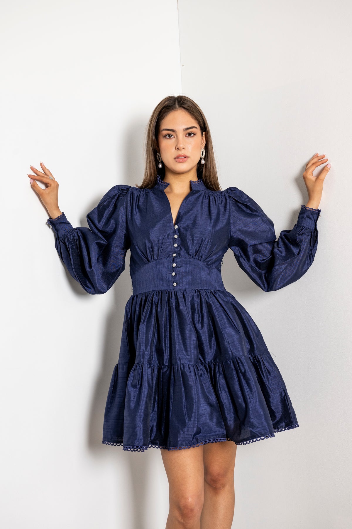 Primrose Dress - Evening Blue