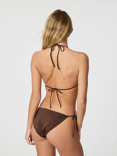 Skin Shell Bikini Top - Brown