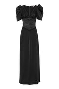 Francis Lace Maxi Dress - Black