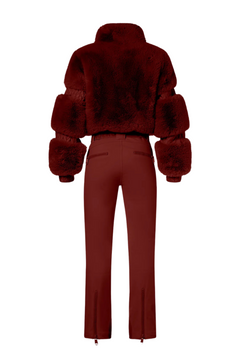 Lieke Ski Suit - Vino Rosso