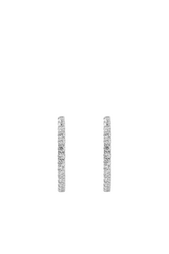 Eterno Hoops 15mm - Silver