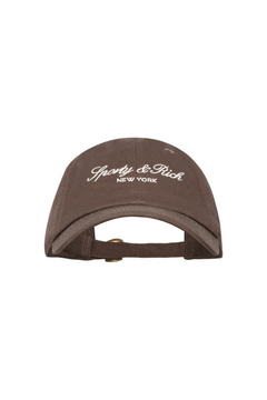 Vendome Script Hat - Chocolate