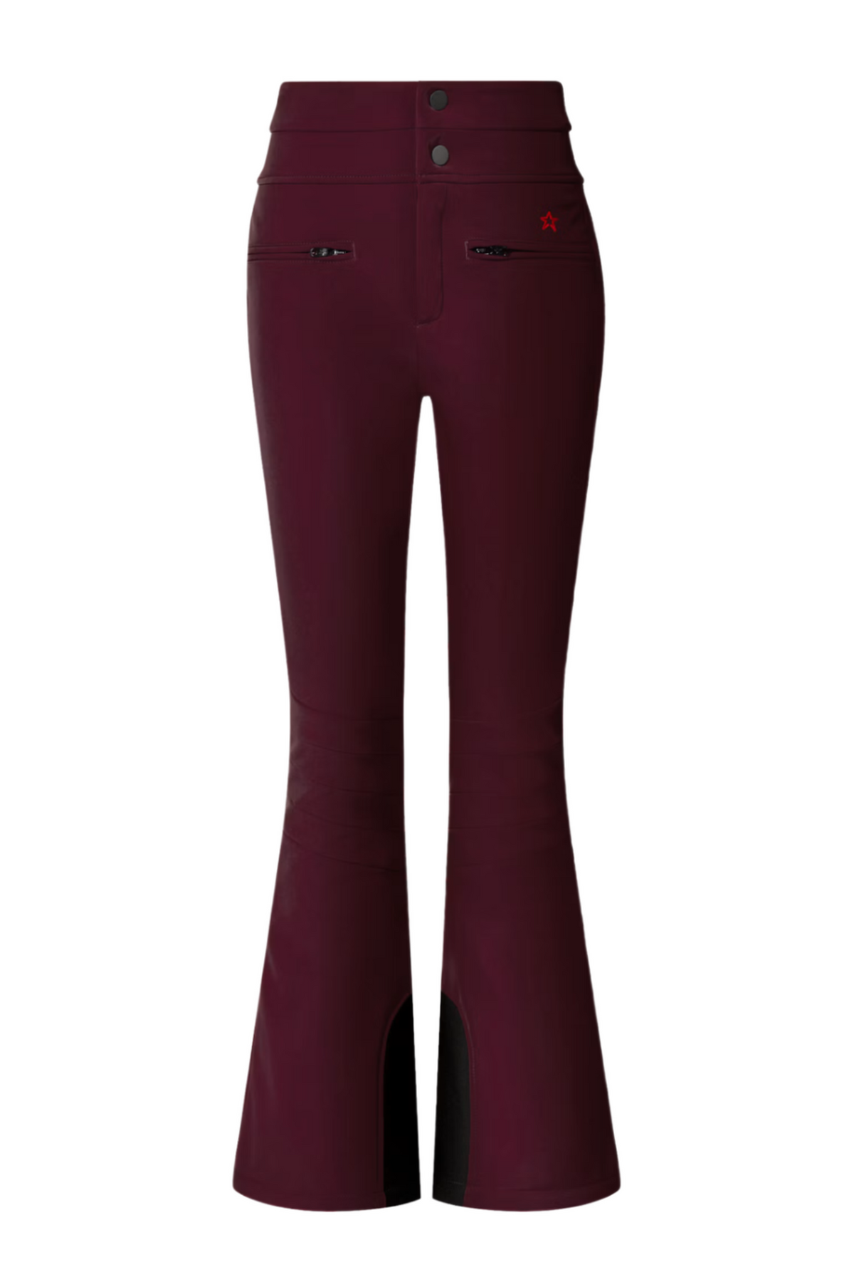 Aurora High-Waist Ski Pant - Wine