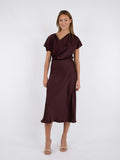 Bovary Skirt - Burgundy
