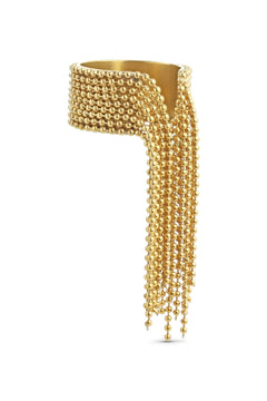 Agneta Tassel Ring - Gold