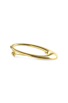 Illiona Sleek Brooch - Gold