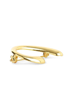 Novelia Sculptural Brooch - Gold