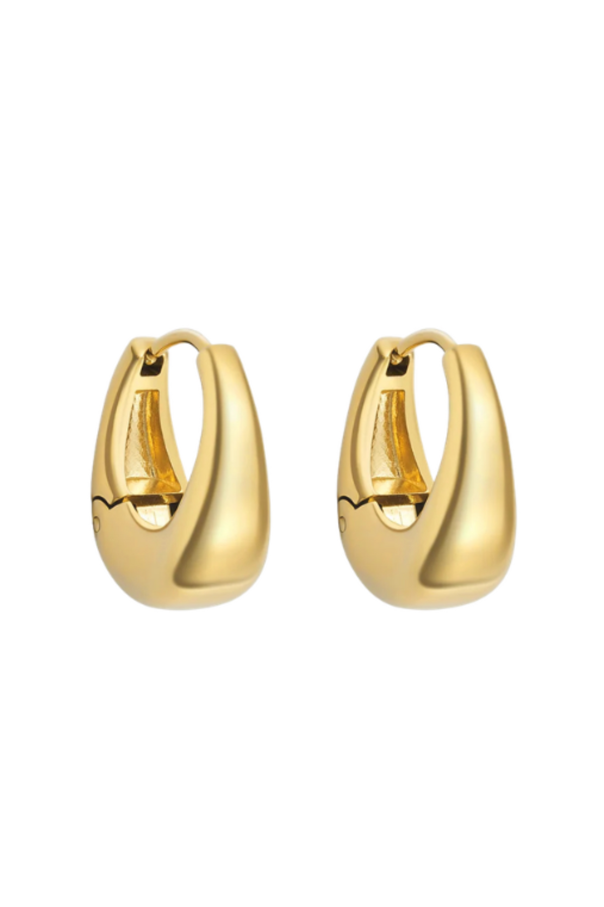 Drop Hoops - Gold