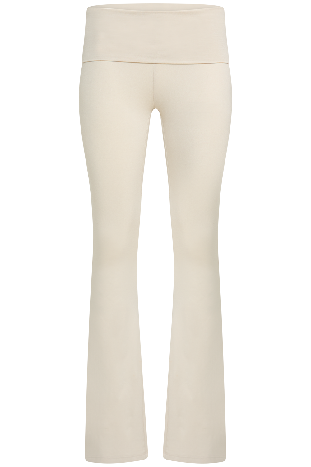 WrapMe Foldover Flare Pant - Creme