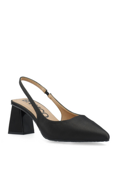 Biamaralyn Slingback Satin - Black