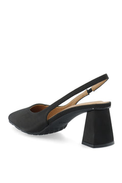 Biamaralyn Slingback Satin - Black