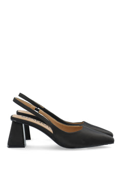 Biamaralyn Slingback Satin - Black