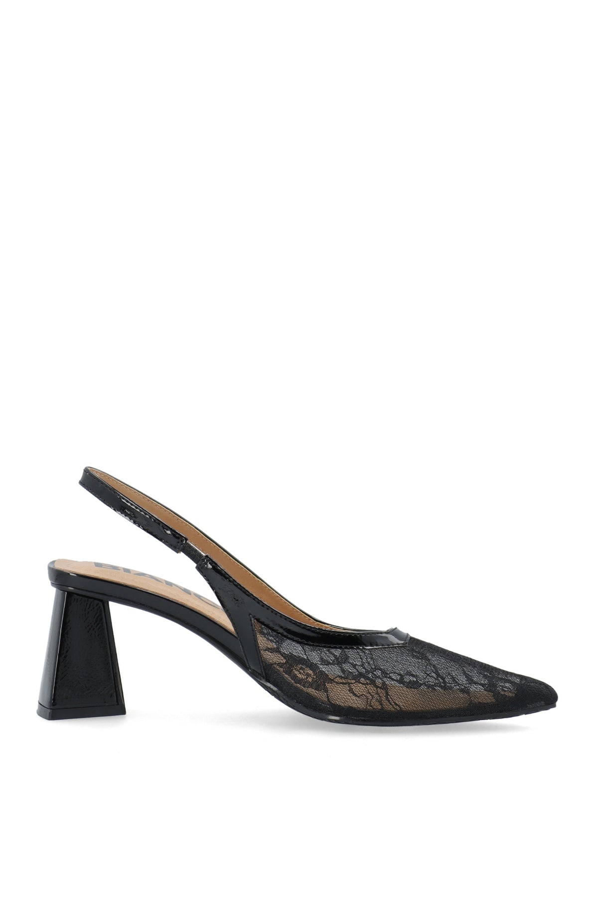 Biamaralyn Slingback Mesh - Black Lace