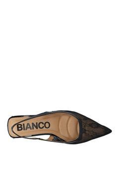 Biamaralyn Slingback Mesh - Black Lace