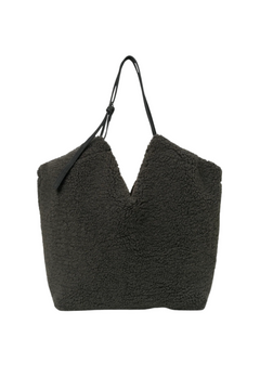 Day Teddy Bouclé Shoulder S - Obsidian
