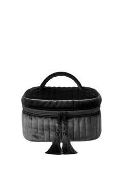 Day Soft Padded Velvet Cosmetic - Obsidian
