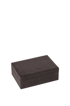 Day Velvet Jewelry Case Medium - Obsidian