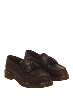 Adrian Ys Ambassador Leather Loafers - Dark Brown