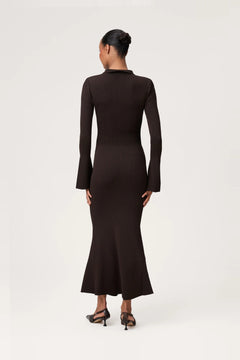 Basel Maxi Dress - Brown
