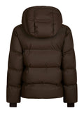 Fox C Puffer Jacket - Dark Brown