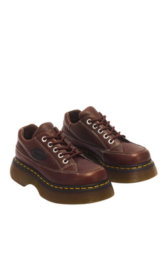 Buzz 5i Grizzly Leather Shoes - Dark Brown
