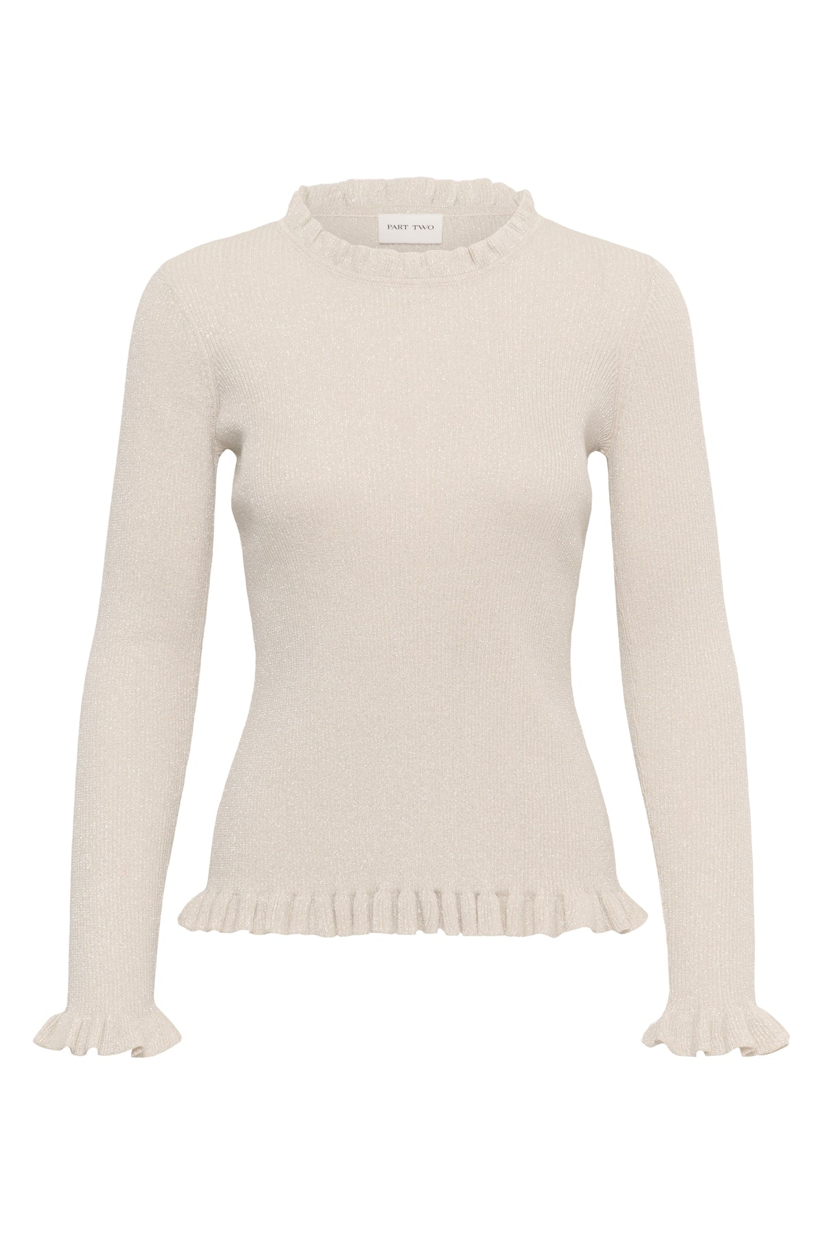 Douniapw Pullover - Whitecap Gray With Lurex