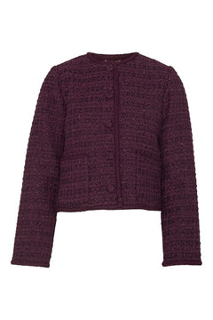 Lily Jacket - Burgundy