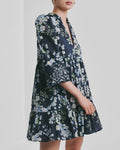 Cotton Slub Tunic Dress - Cherry Blossom