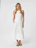 Yara Poplin Skirt - White