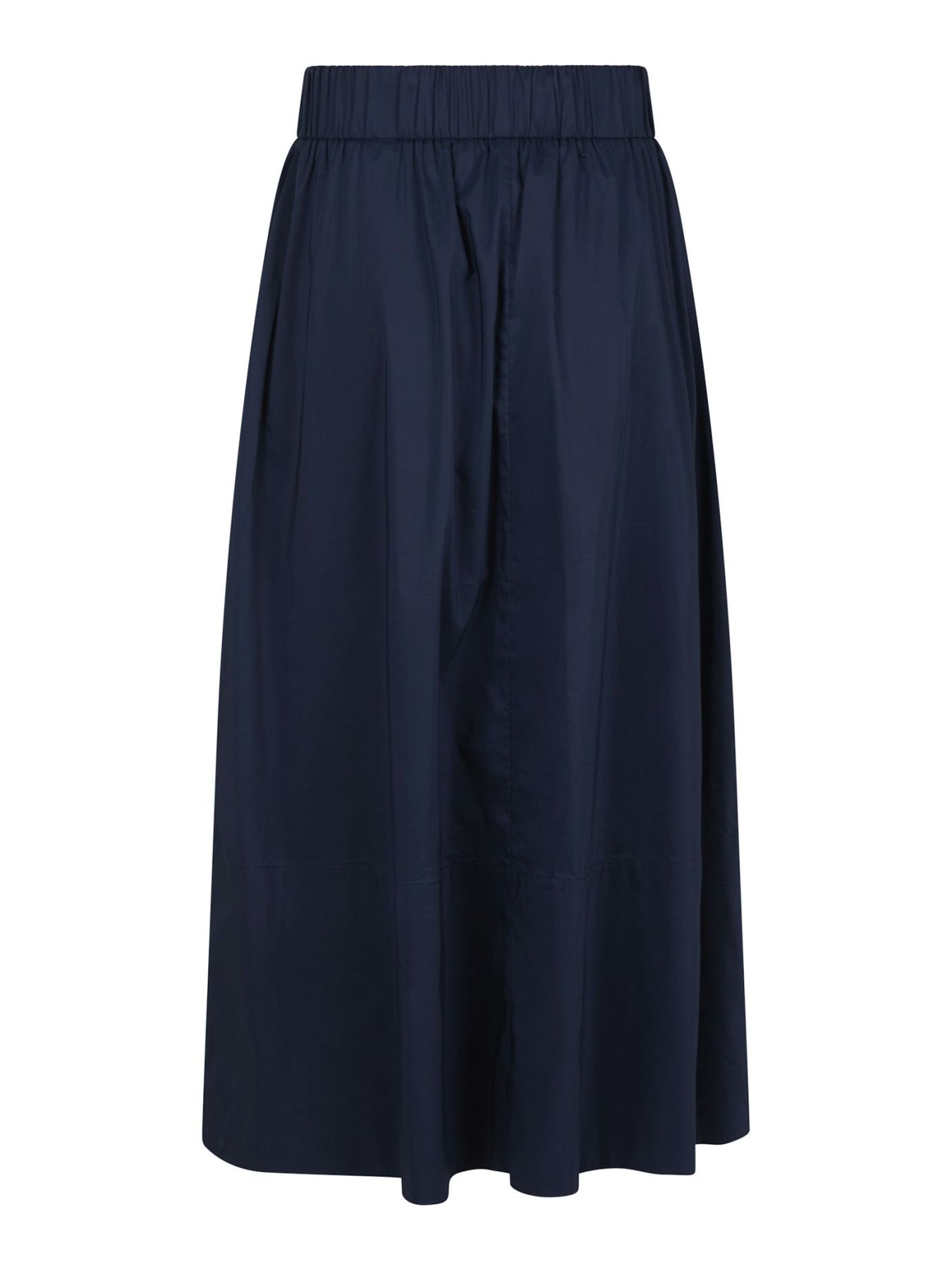 Yara Poplin Skirt - Navy